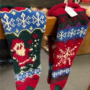 Vintage Christmas stockings
